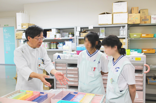 職場体験の様子