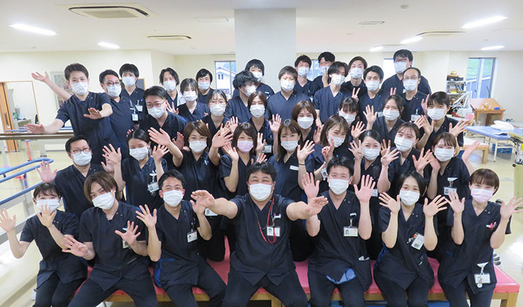 津山第一病院 リハビリスタッフ写真